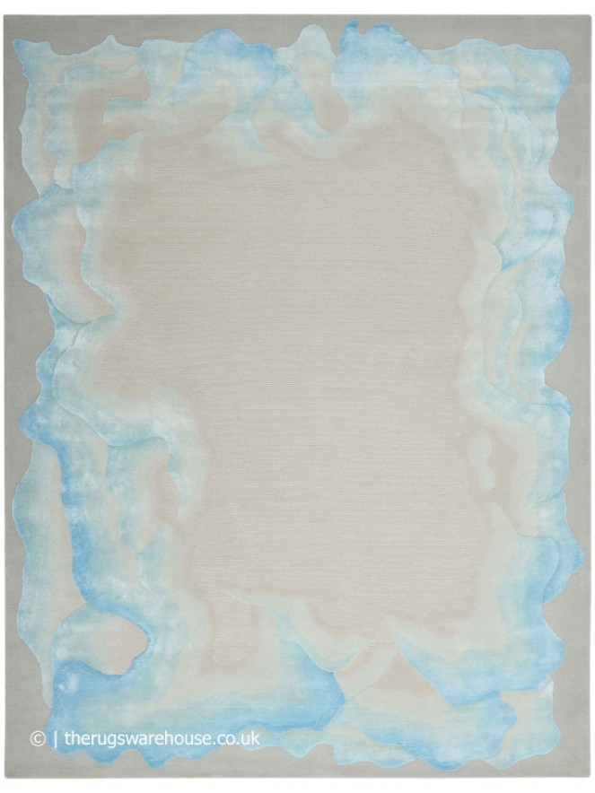 Prismatic Sea Mist Blue Rug - 8