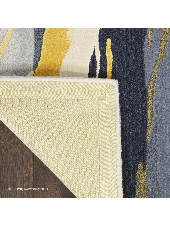 Prismatic Grey Yellow Rug - 7