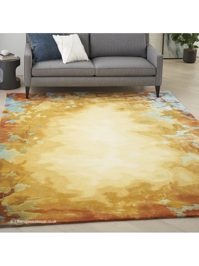 Prismatic Gold Multi Rug - 3