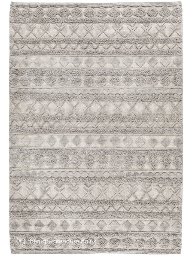 Hagga Light Grey Rug - 4