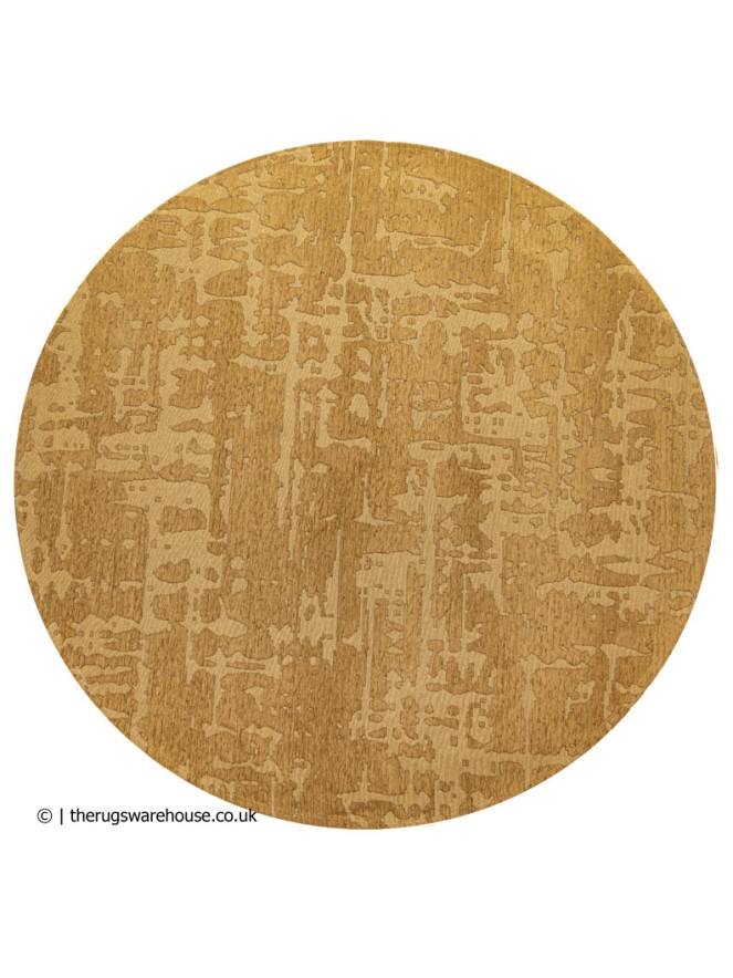 Madagascar Gold Round Rug - 5