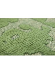 Perrier's Green Round Rug - Thumbnail - 3