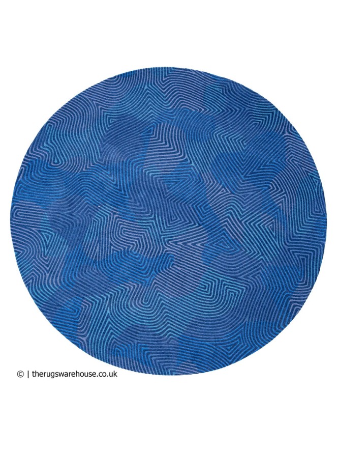 Blue Lagoon Round Rug - 6