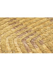 Jelly Gold Round Rug - Thumbnail - 5
