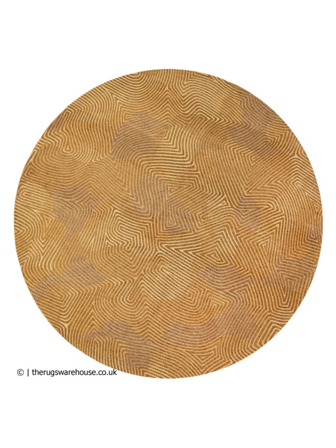 Jelly Gold Round Rug - 6