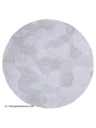 Oyster White Round Rug - Thumbnail - 5