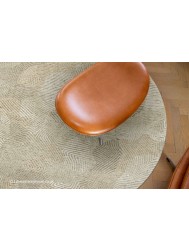 Shell Beige Round Rug - Thumbnail - 2