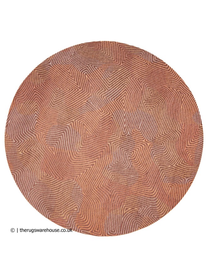 Volcano Round Rug - 5