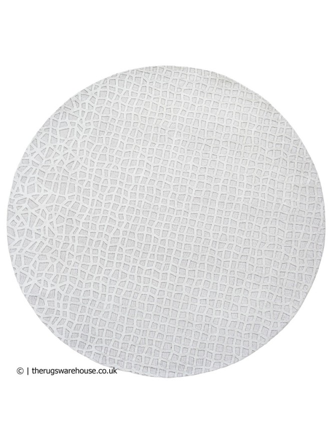 Willow White Round Rug - 5