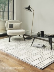 Empire Cream Black Rug - Thumbnail - 2