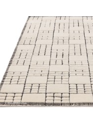 Empire Cream Black Rug - Thumbnail - 4