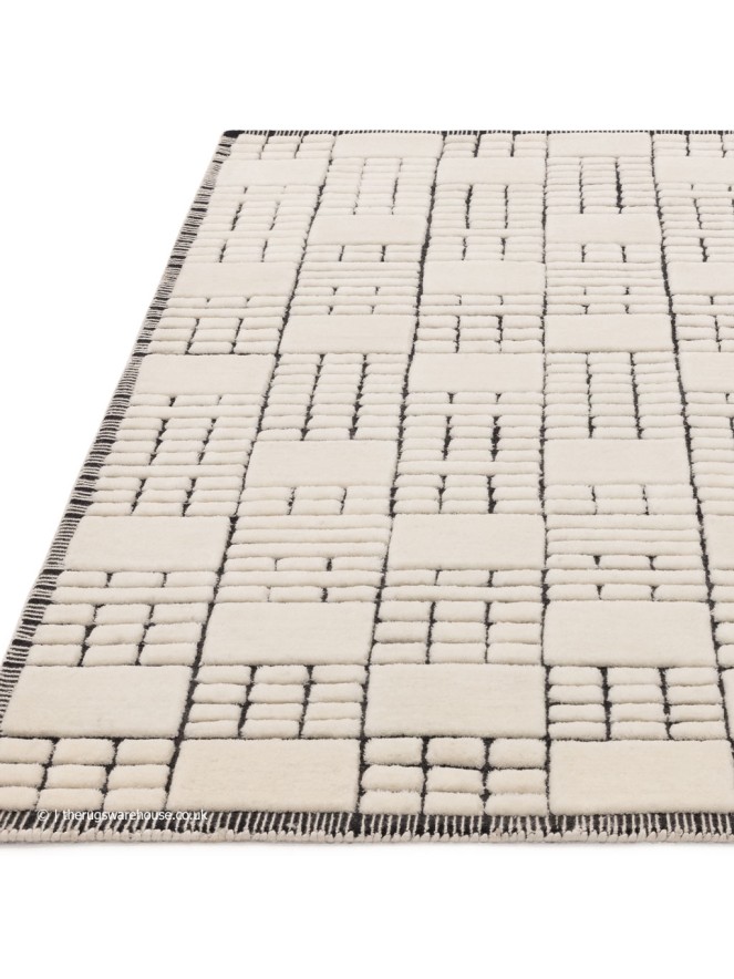 Empire Cream Black Rug - 4