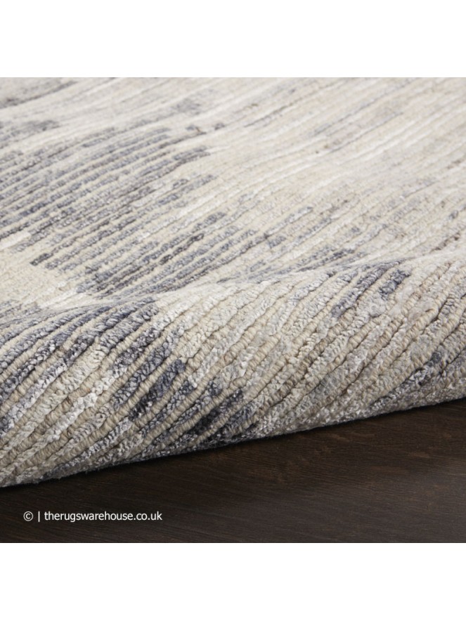 Ocean Cream Charcoal Rug - 5