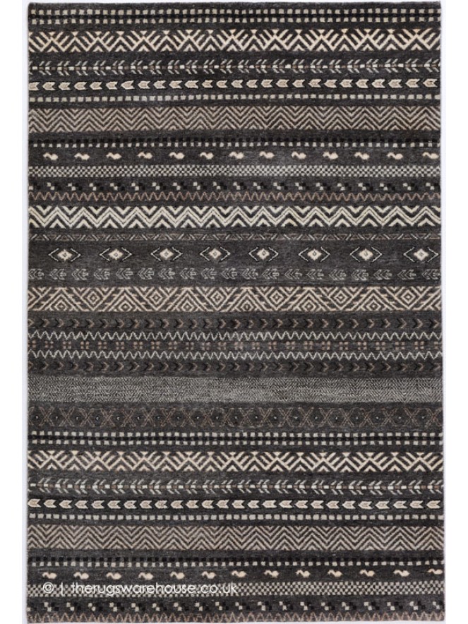 Samarkand Grey Rug - 5