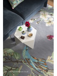 Hummingbird Grey Rug - Thumbnail - 2