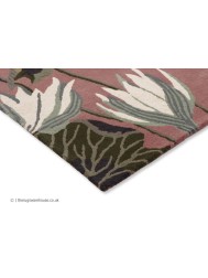Waterlily Dusty Rose Rug - Thumbnail - 4