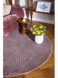 Folia Mink Round Rug - Thumbnail - 8