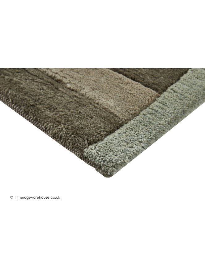 Manali Green Taupe Rug - 4