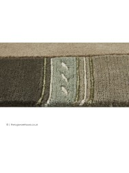 Manali Green Taupe Rug - Thumbnail - 5