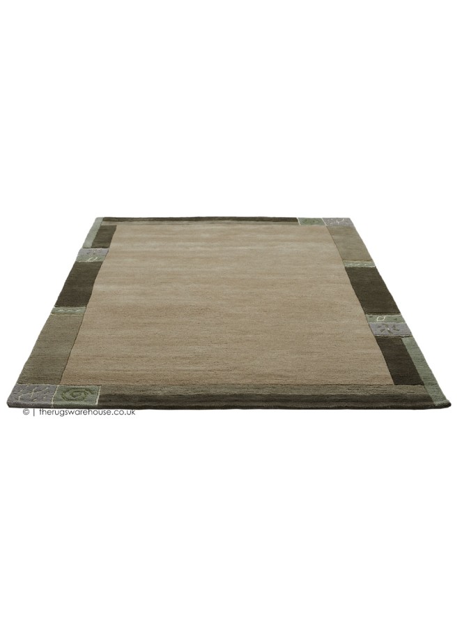 Manali Green Taupe Rug - 9