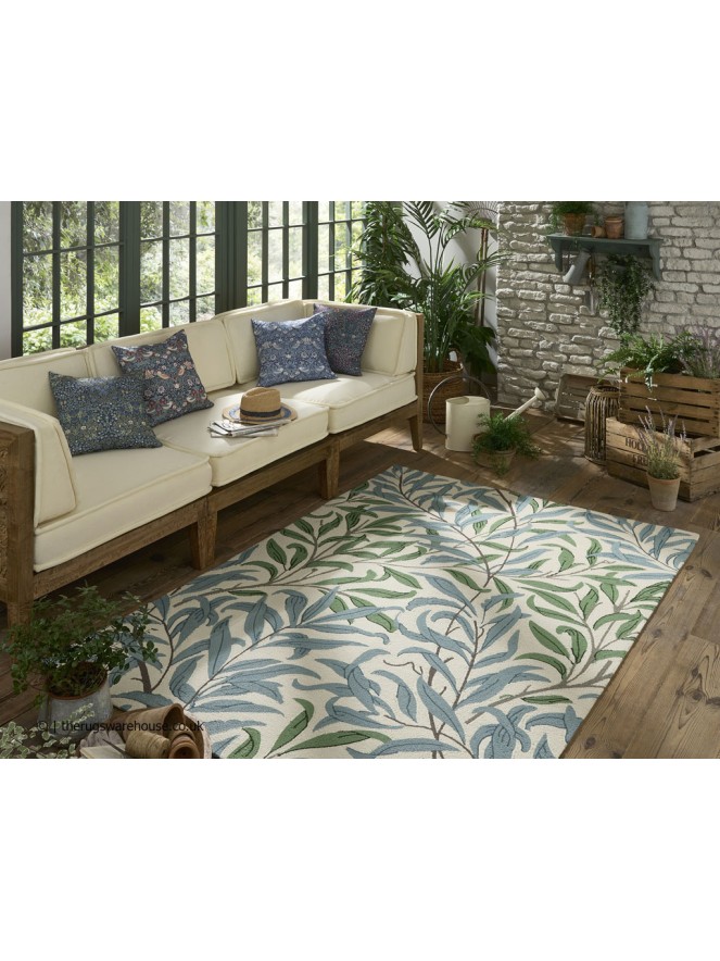 Willow Boughs Leafy Arbor Rug - 2