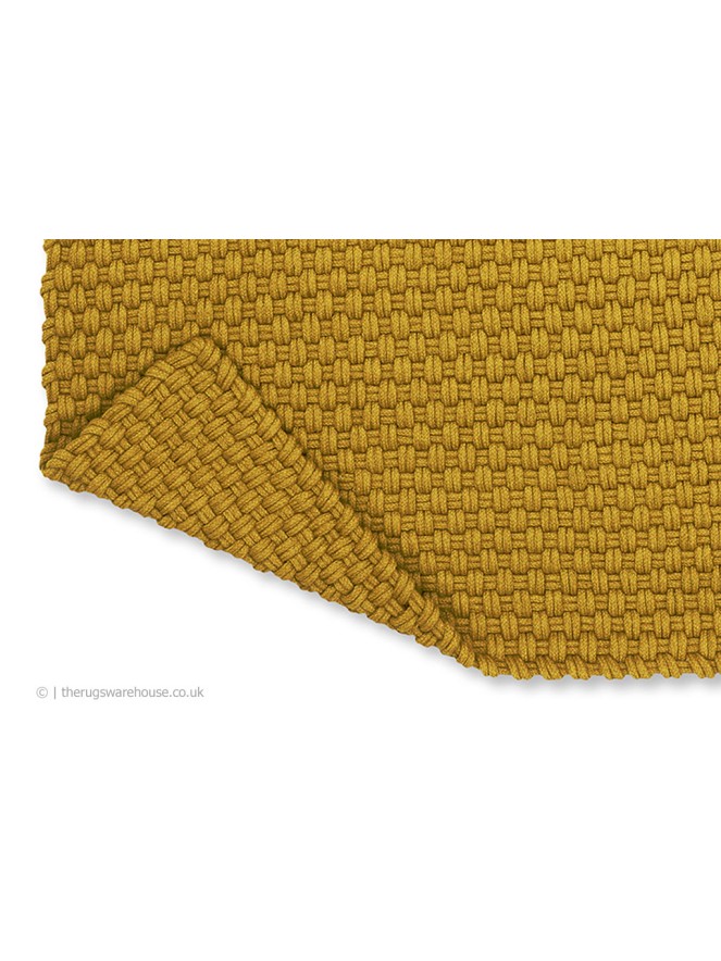Lace Golden Mustard Rug - 4