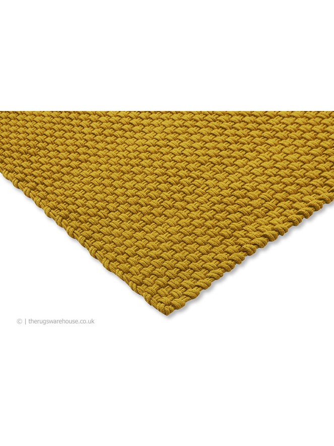 Lace Golden Mustard Rug - 5