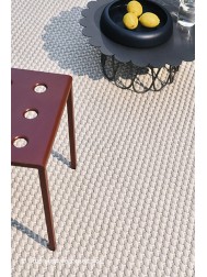 Lace Grey White Rug - Thumbnail - 3