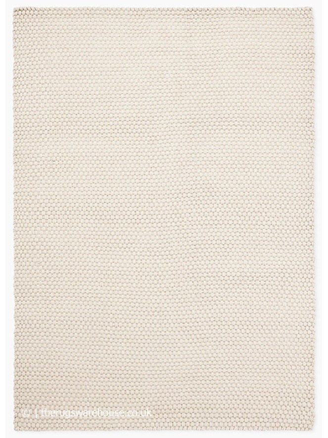 Lace White Sand Rug - 8