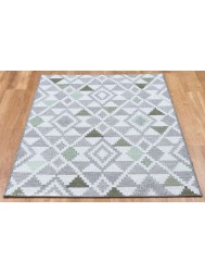 Oshin Grey Green Rug - Thumbnail - 2