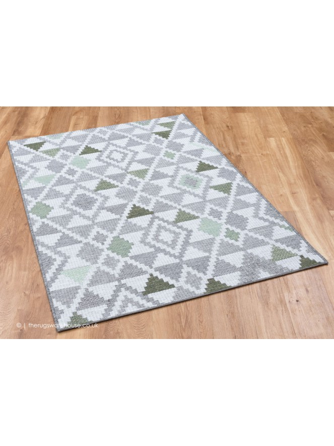 Oshin Grey Green Rug - 3