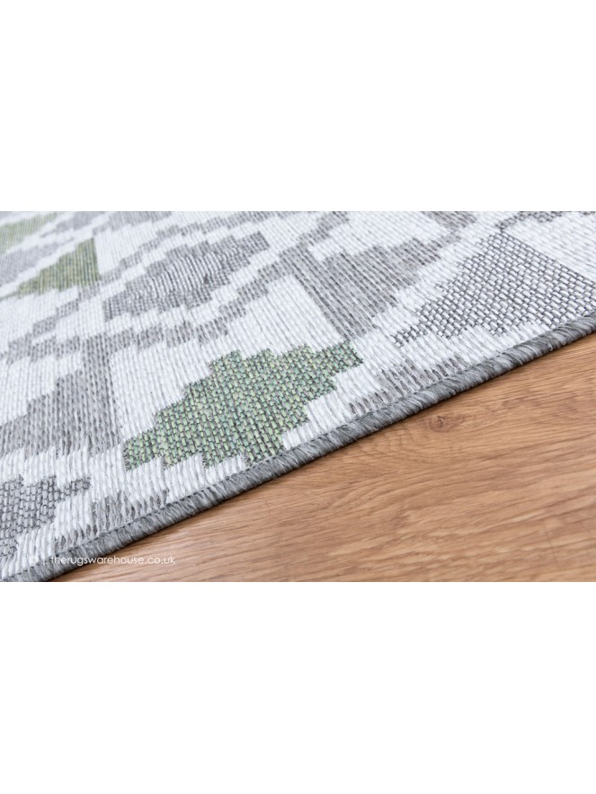 Oshin Grey Green Rug - 4