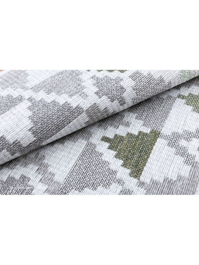 Oshin Grey Green Rug - 5