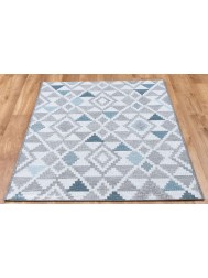 Oshin Grey Teal Rug - Thumbnail - 2