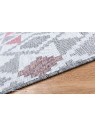 Oshin Grey Pink Rug - Thumbnail - 4