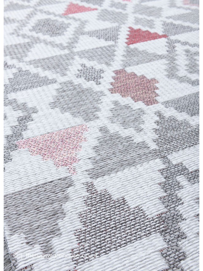 Oshin Grey Pink Rug - 6