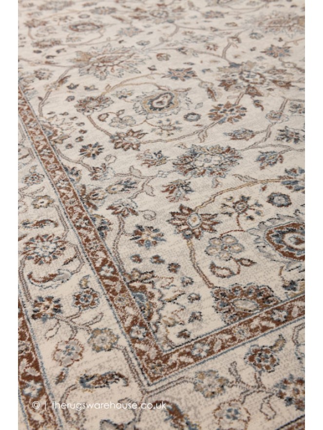 Serco Cream Rust Rug - 6