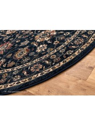 Serco Navy Circle Rug - Thumbnail - 3