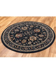 Serco Navy Circle Rug - Thumbnail - 8