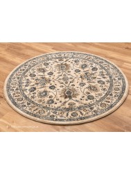 Serco Cream Grey Circle Rug - Thumbnail - 3