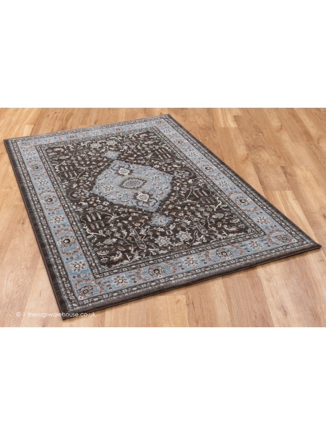 Chandi Charcoal Blue Rug - 3