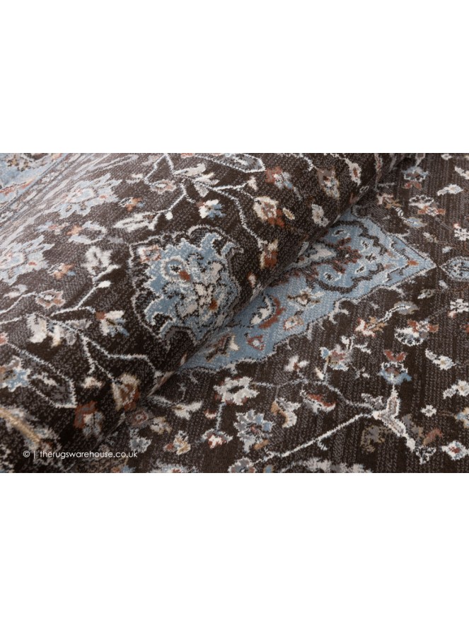 Chandi Charcoal Blue Rug - 5