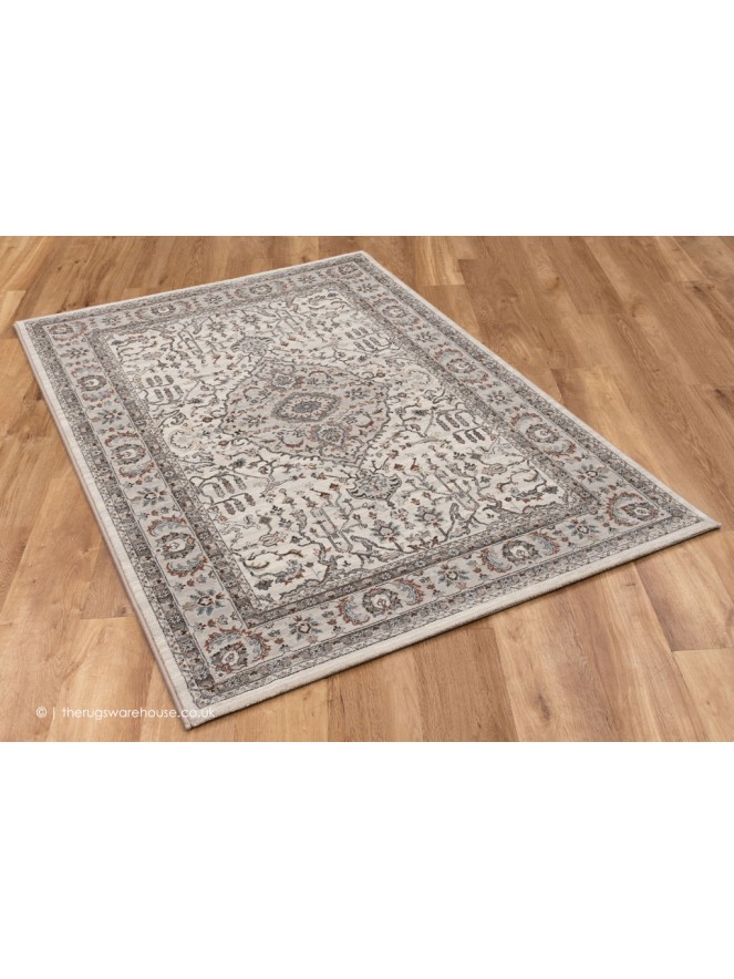 Chandi Cream Grey Rug - 3