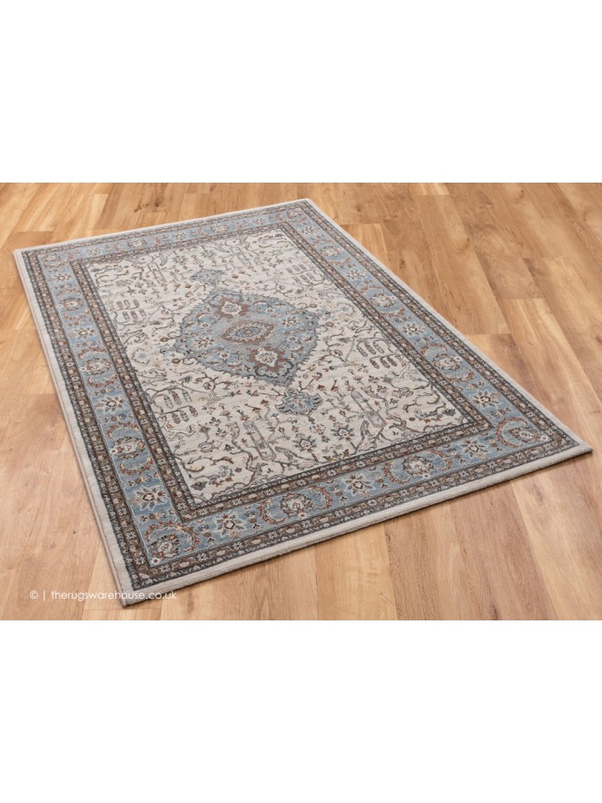 Chandi Grey Blue Rug - 3