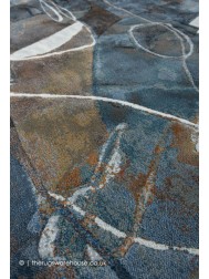 Maximil Blue Rug - Thumbnail - 6