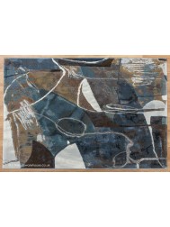 Maximil Blue Rug - Thumbnail - 9