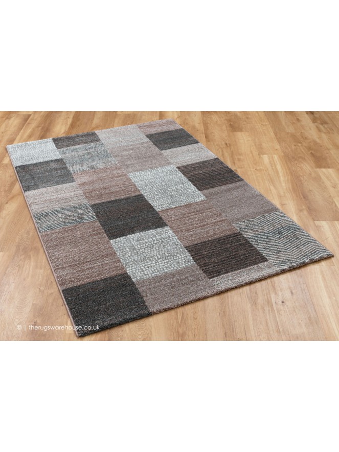 Terrazo Grey Pink Rug - 3