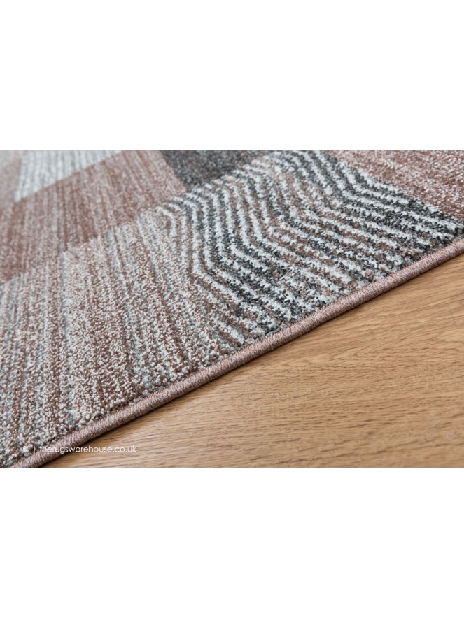 Terrazo Grey Pink Rug - 4