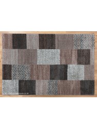 Terrazo Grey Pink Rug - Thumbnail - 9