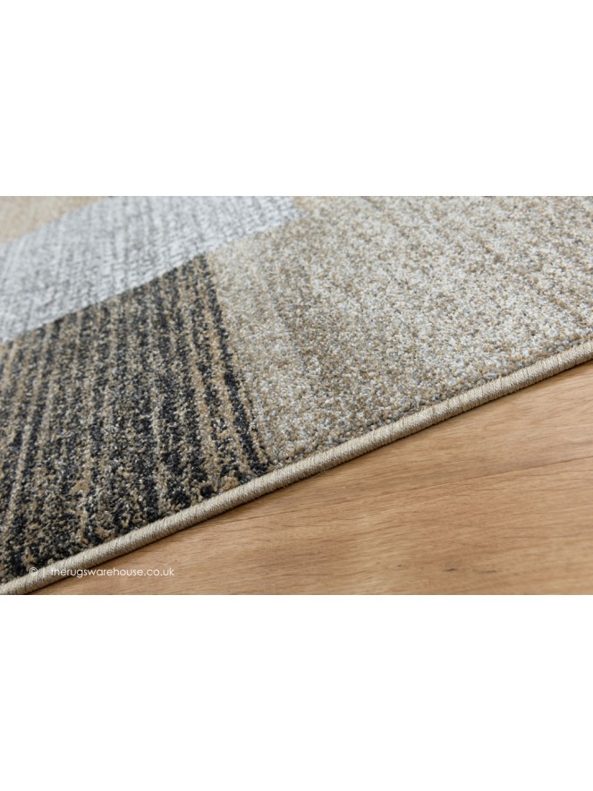 Terrazo Grey Yellow Rug - 4